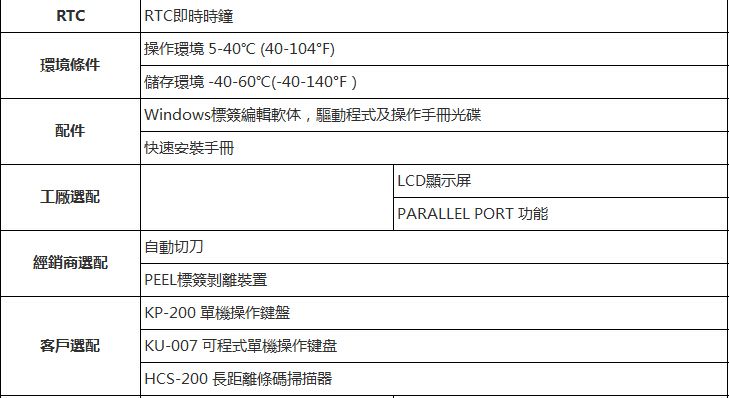 工業條碼打印機